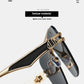 Rimless Pilot Retro Sunglasses