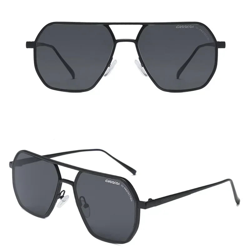 Vintage Metal Driving Sunglasses