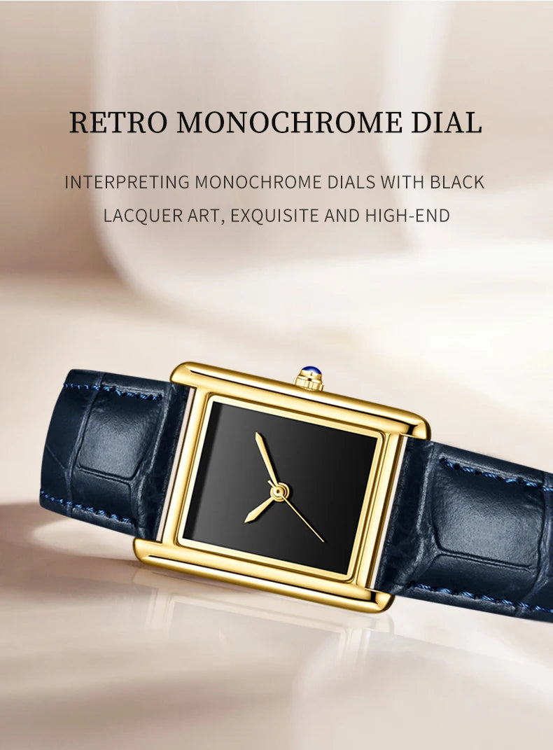 Couple Leather Quartz Watches Set