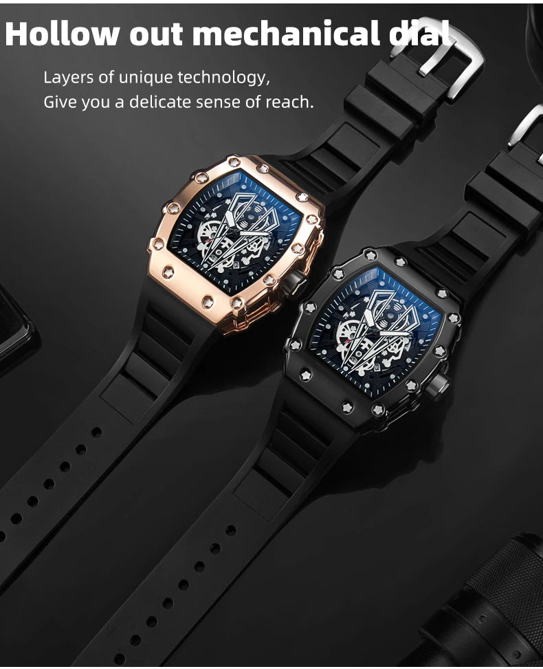 Large Dial Waterproof Men Watch