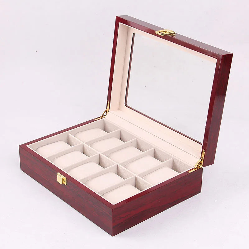 Wooden Multi Watch Storage Box
