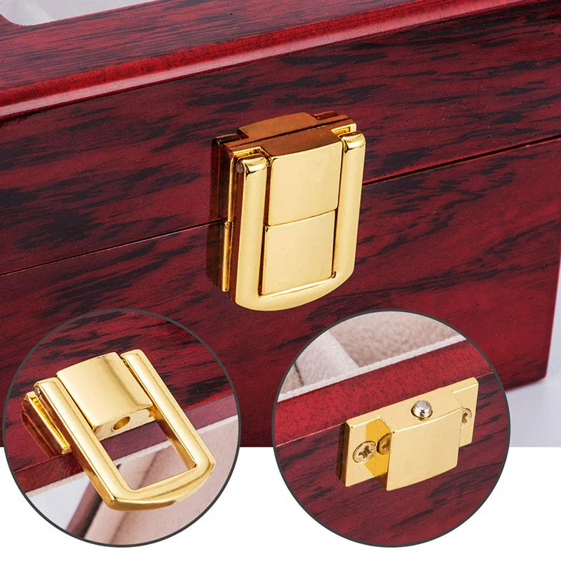 Wooden Multi Watch Storage Box