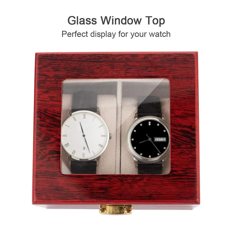 Wooden Multi Watch Storage Box